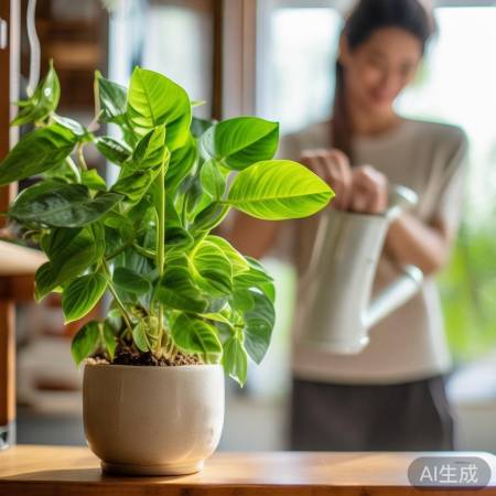 呵护植物，生活添绿意