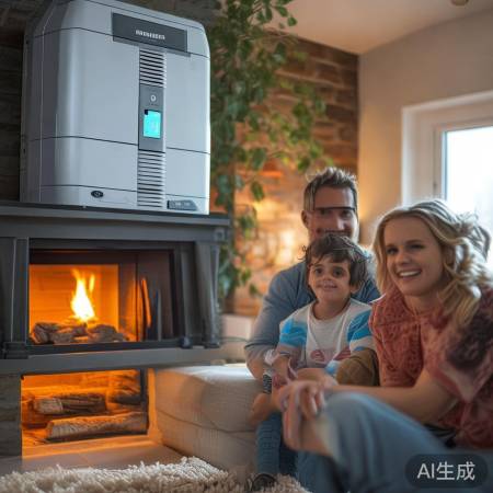 空气能环保取暖