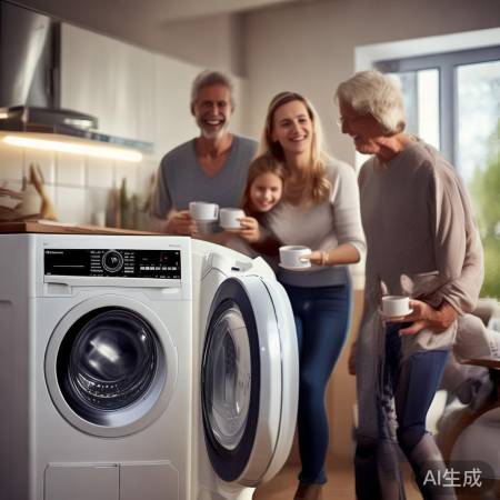 波伦洗衣机加热，省时享受生活