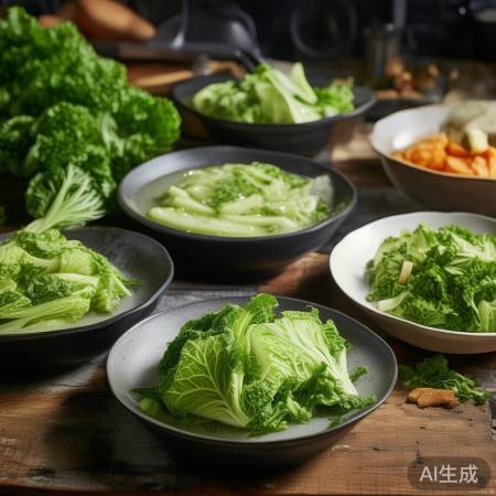 菜心做法多，营养健康佳