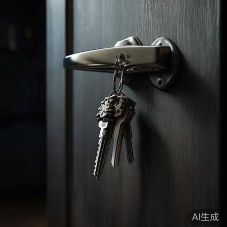 钥匙藏饰物,小偷难发现