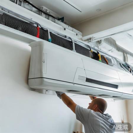 酷风中央空调400全国统电话教导<中央空调风盘安装步骤详解>