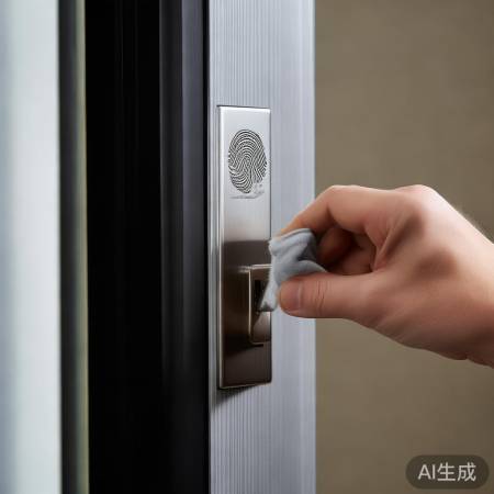 清洁指纹锁技巧