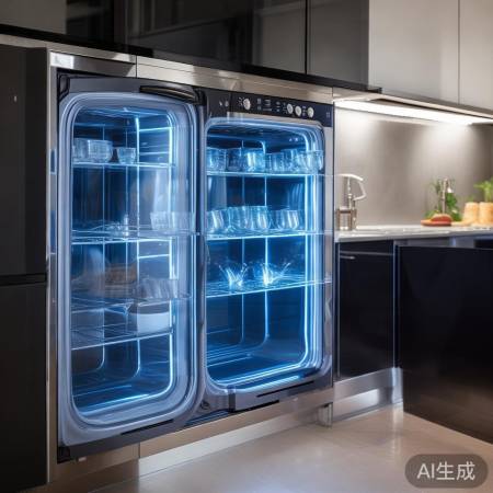 选集成灶消毒柜，容量消毒外观兼