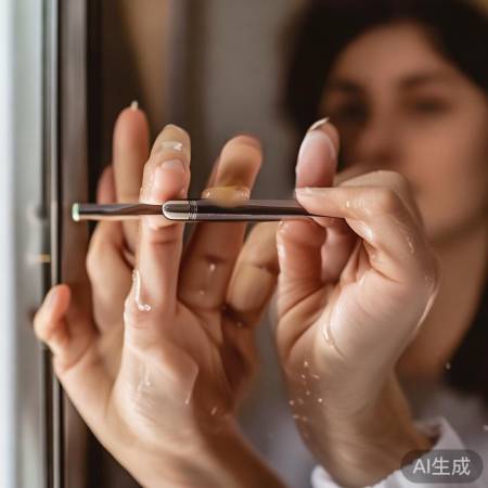 “搓手升温，提高指纹识别”