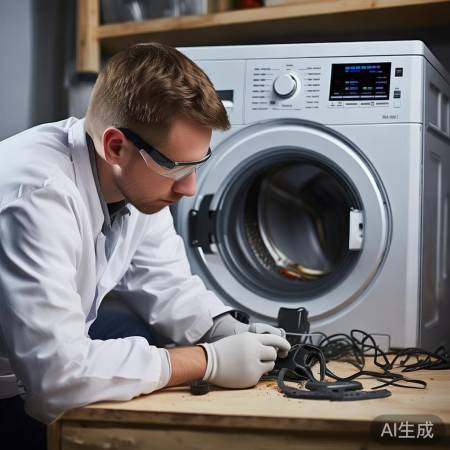 换原厂密封圈,测试洗衣机故障