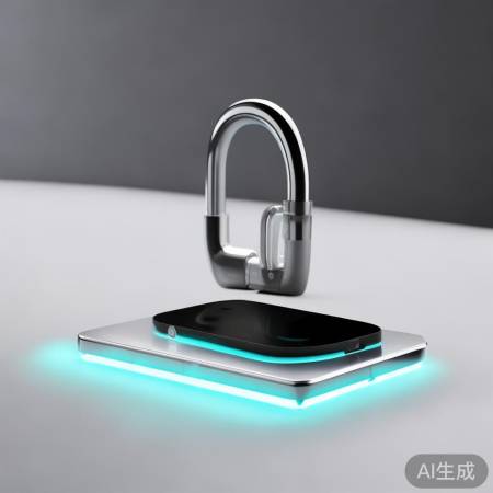 智能锁无线充电，方便卫生