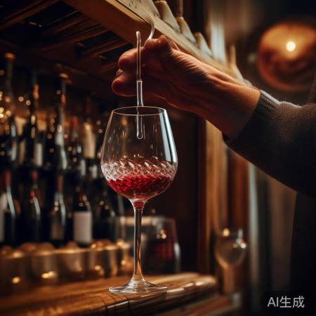 挂杯时机关键，预热酒杯保温度