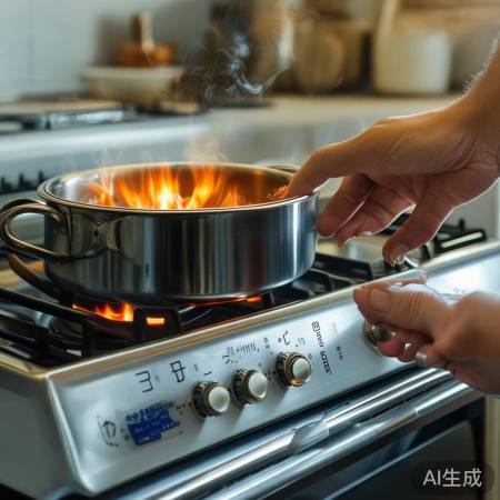 神洲燃气灶火力调节人性化