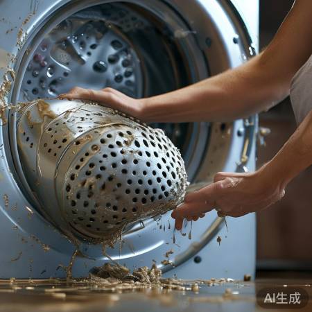 洗衣机底桶定期翻转