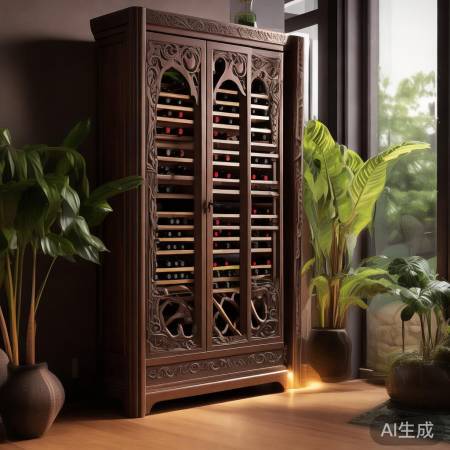 家居风水，红酒柜摆放指南