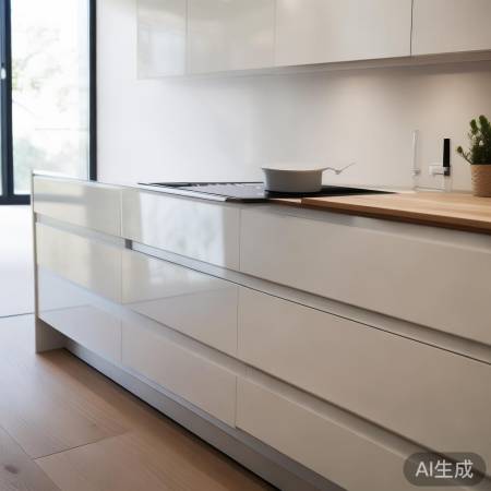 选无孔集成灶，厨房清爽自然