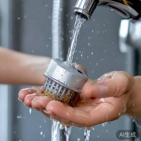 冷水冲洗延长滤网寿命