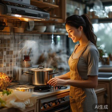 厨房好帮手，变频油烟机653