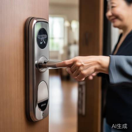 指纹锁价格亲民，智能生活触手可