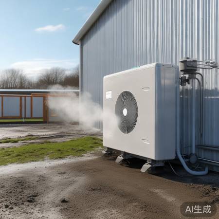 猪场空气能采暖,节能新选择