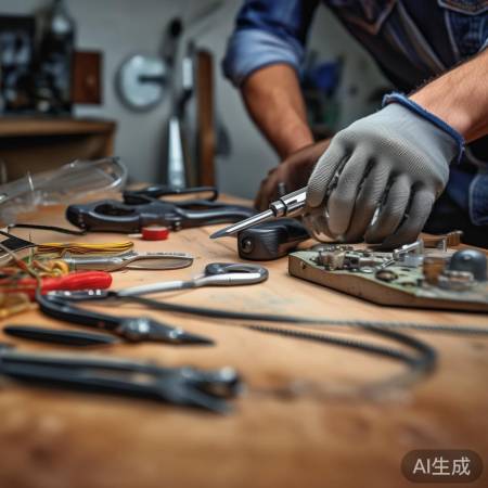 工具准备齐全，手套防指纹。