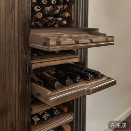 红酒柜稳固层架是关键