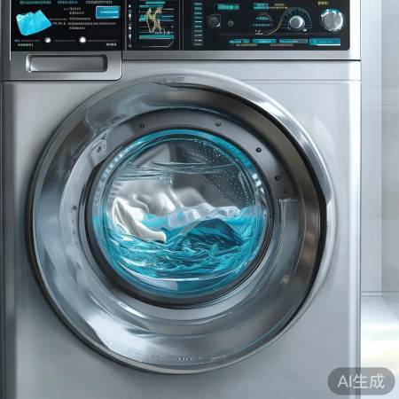 智能感应节水洗衣机