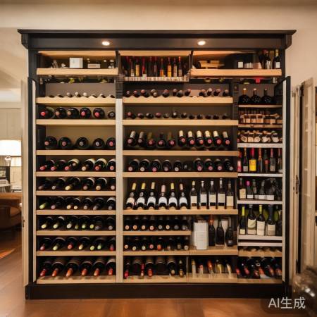 酒柜尺寸选适中,收藏家宜宽敞