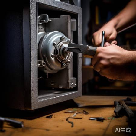 机械锁撬开需技巧