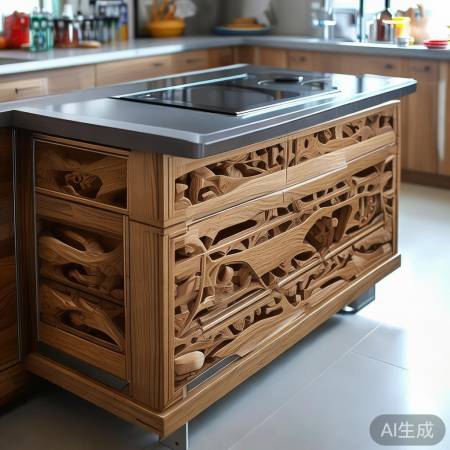 厨房镂空设计,美得让人心动