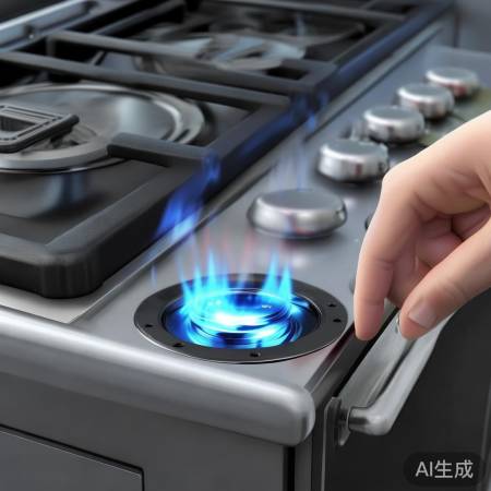 燃气灶点火：压电陶瓷点火