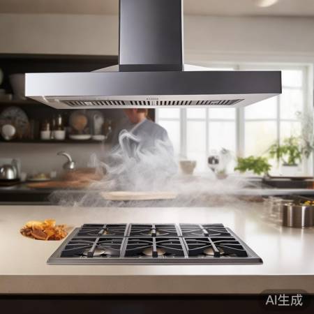 吸力王油烟机，吸力强劲，一吸到