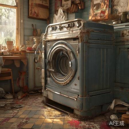 老洗衣机，历史宝藏