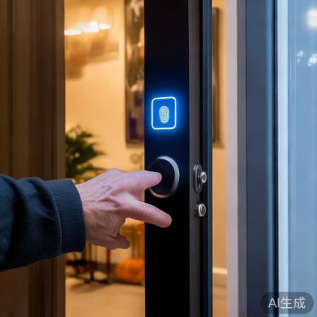 指纹锁门禁,方便快捷