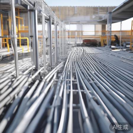 “管道布局，直线优先”