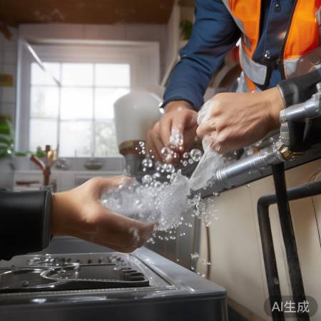 检查燃气泄漏,肥皂水验气泡