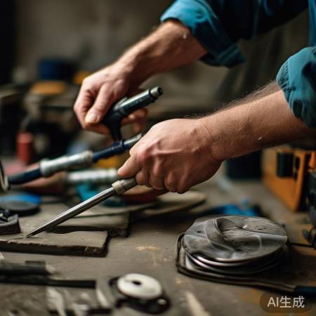 风扇叶松动，用螺丝刀拧紧