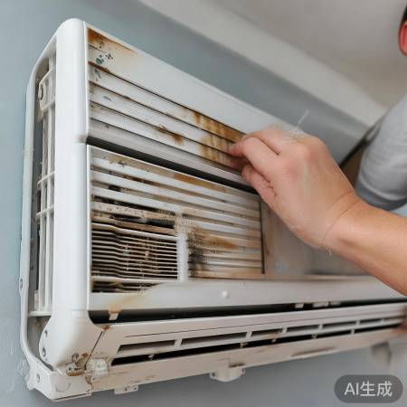 空调清洗,别忘风口