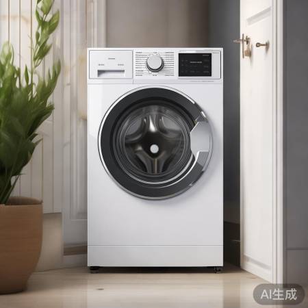 紧凑型8公斤洗衣机，巧藏角落