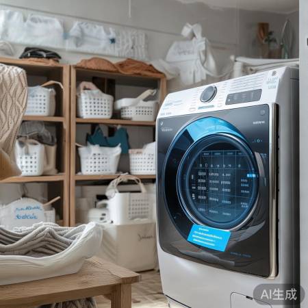 “智能预约，多样模式洗衣机”