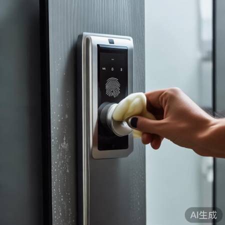 指纹锁失灵先清洁