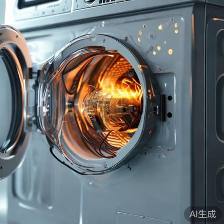 洗衣机电机摩擦生热
