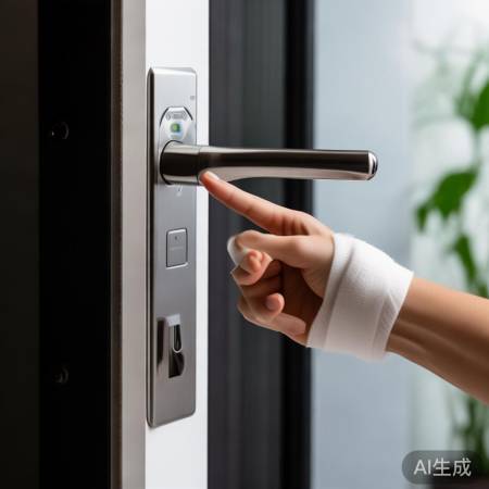 指纹锁受伤处理法