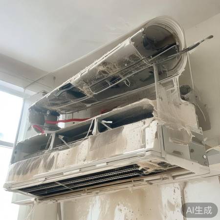 中央空调需定期清洗，保健康。