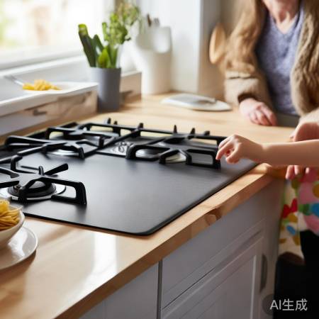 燃气灶防滑保安全