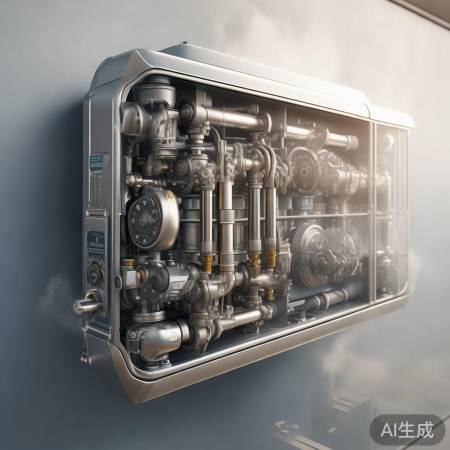 壁挂炉内部阀门泵，运行有嗡嗡声