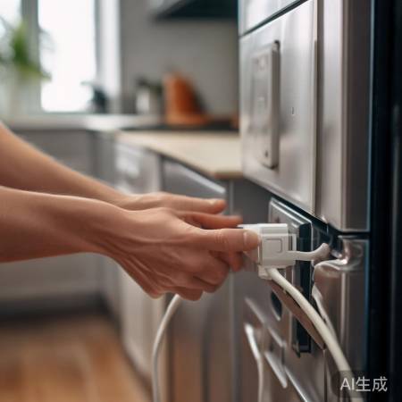 检查冰箱电源插头是否稳固