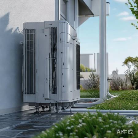 “空气能暖宝宝，低碳节能神器”