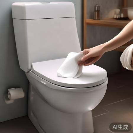 智能马桶垫纸架，贴心设计