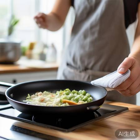 “小秘诀：防粘锅技巧”