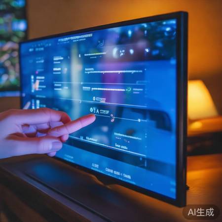 电视设置：调整亮度和对比度