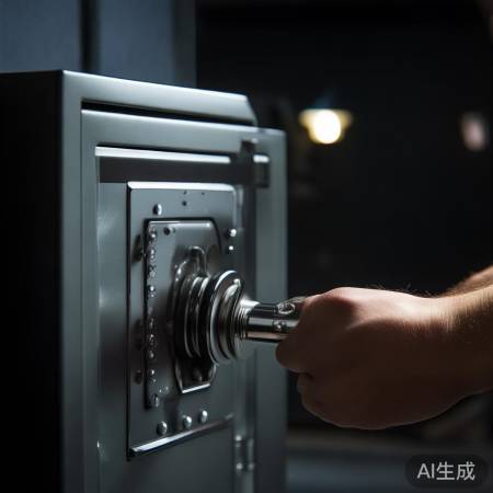 输入密码开保险柜